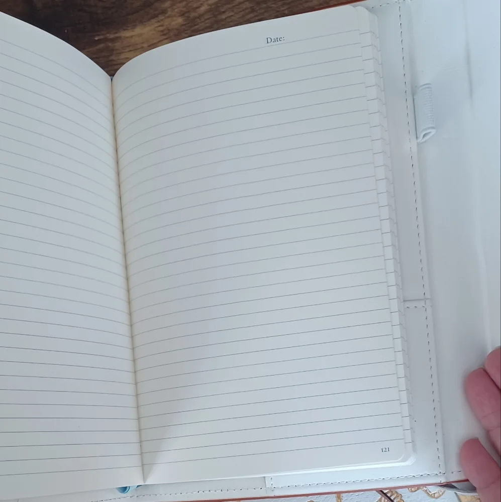 Antique Handmade leather bound sketchbook  9